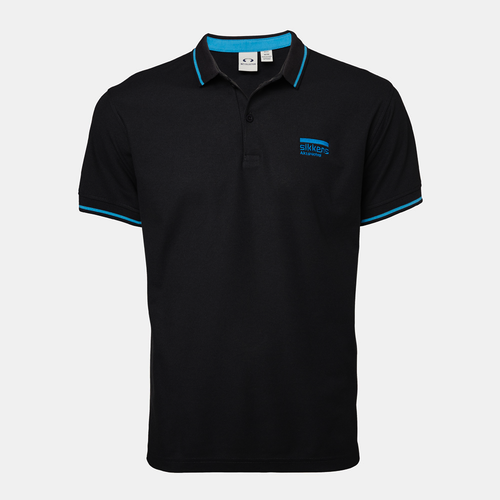 Sikkens Cotton Blend Polo - Black - Mens [Size: Small]